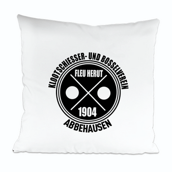 KBV Abbehausen Fan - Kissenbezug weiß