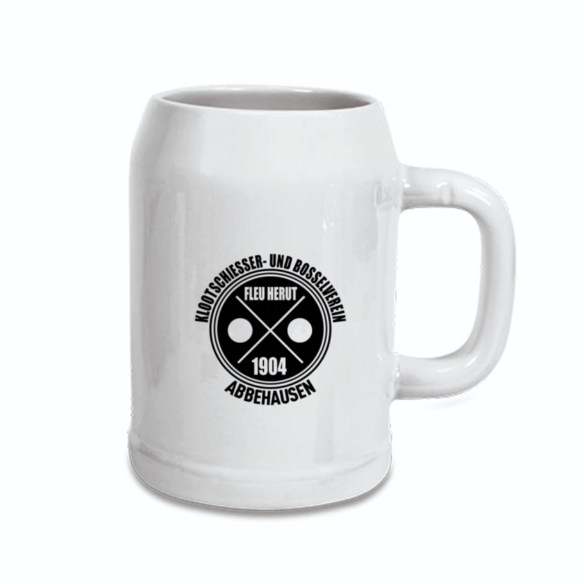 KBV Abbehausen Fan - Bierkrug Keramik