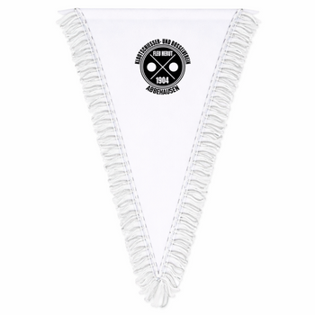 KBV Abbehausen Fan - Wimpel 23*29 weiß blau