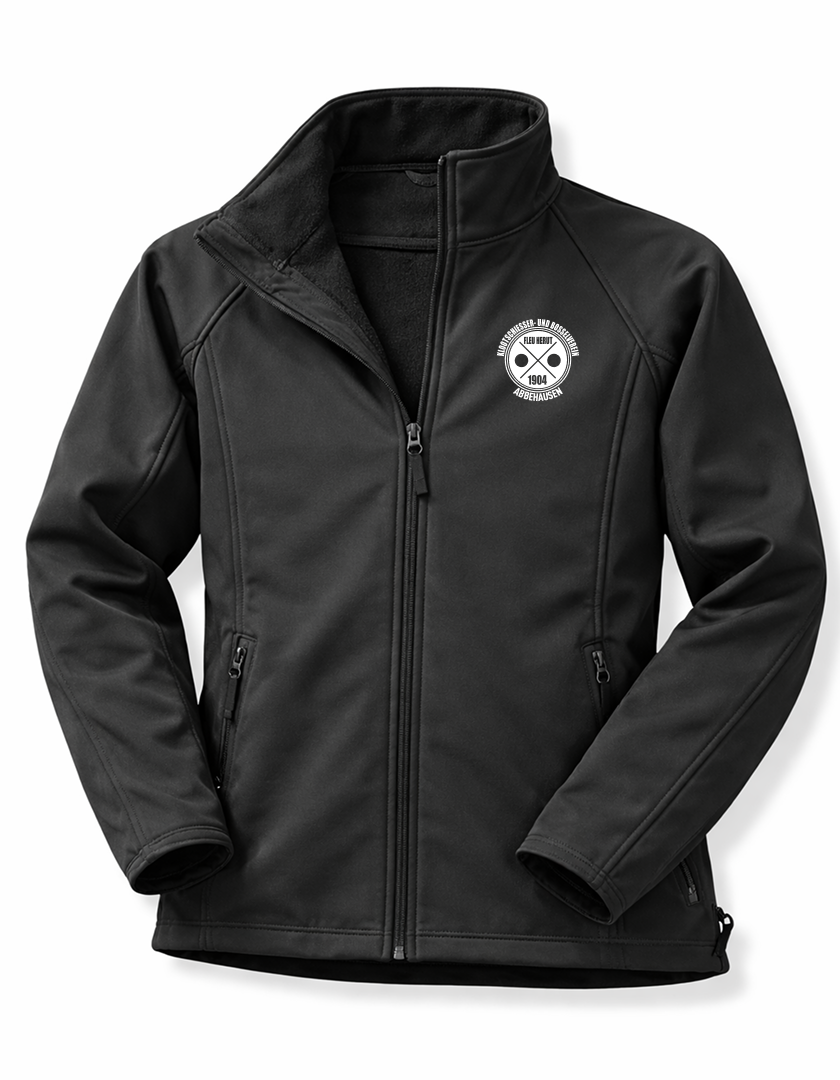KBV Abbehausen Fan - Softshelljacke Damen schwarz