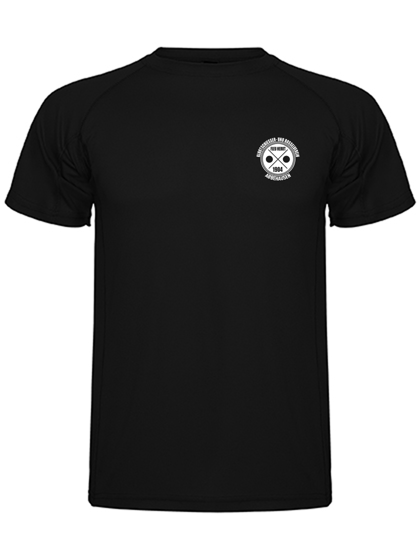 KBV Abbehausen Fan - Polyestershirt Kinder schwarz