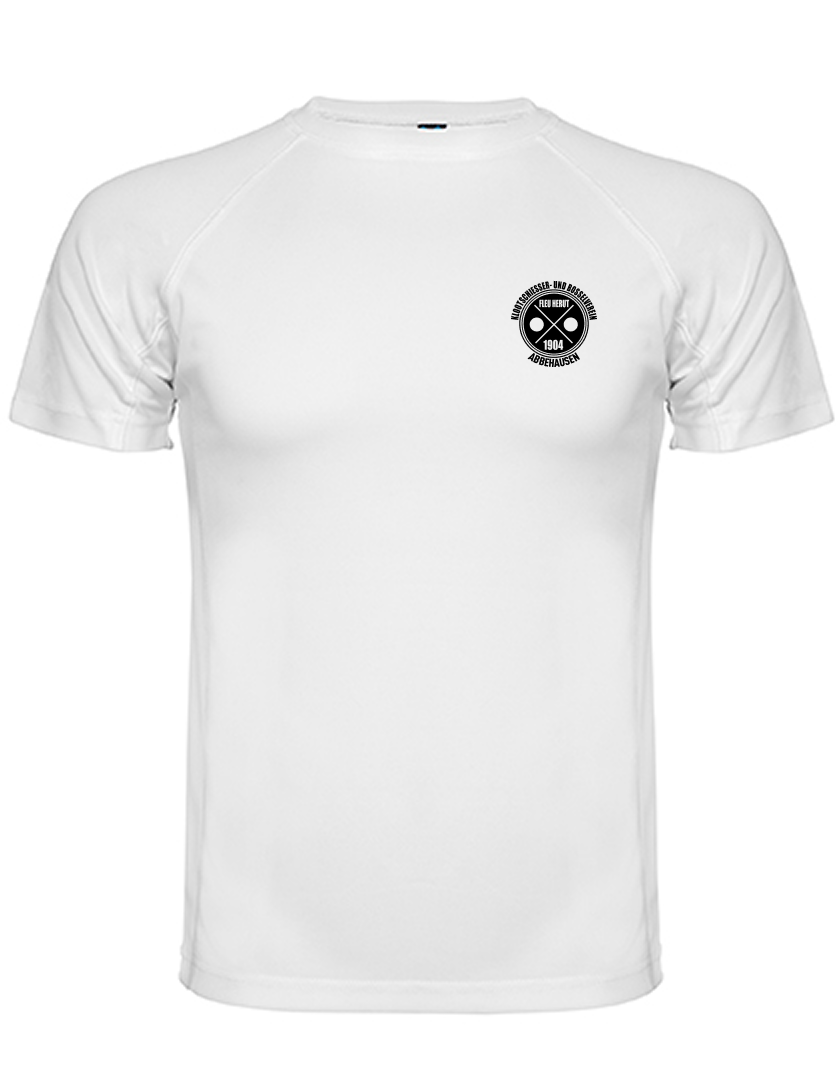 KBV Abbehausen Fan - Polyestershirt Kinder weiß