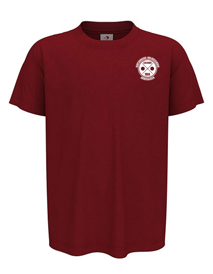 KBV Abbehausen Fan - T-Shirt Kinder bordeaux