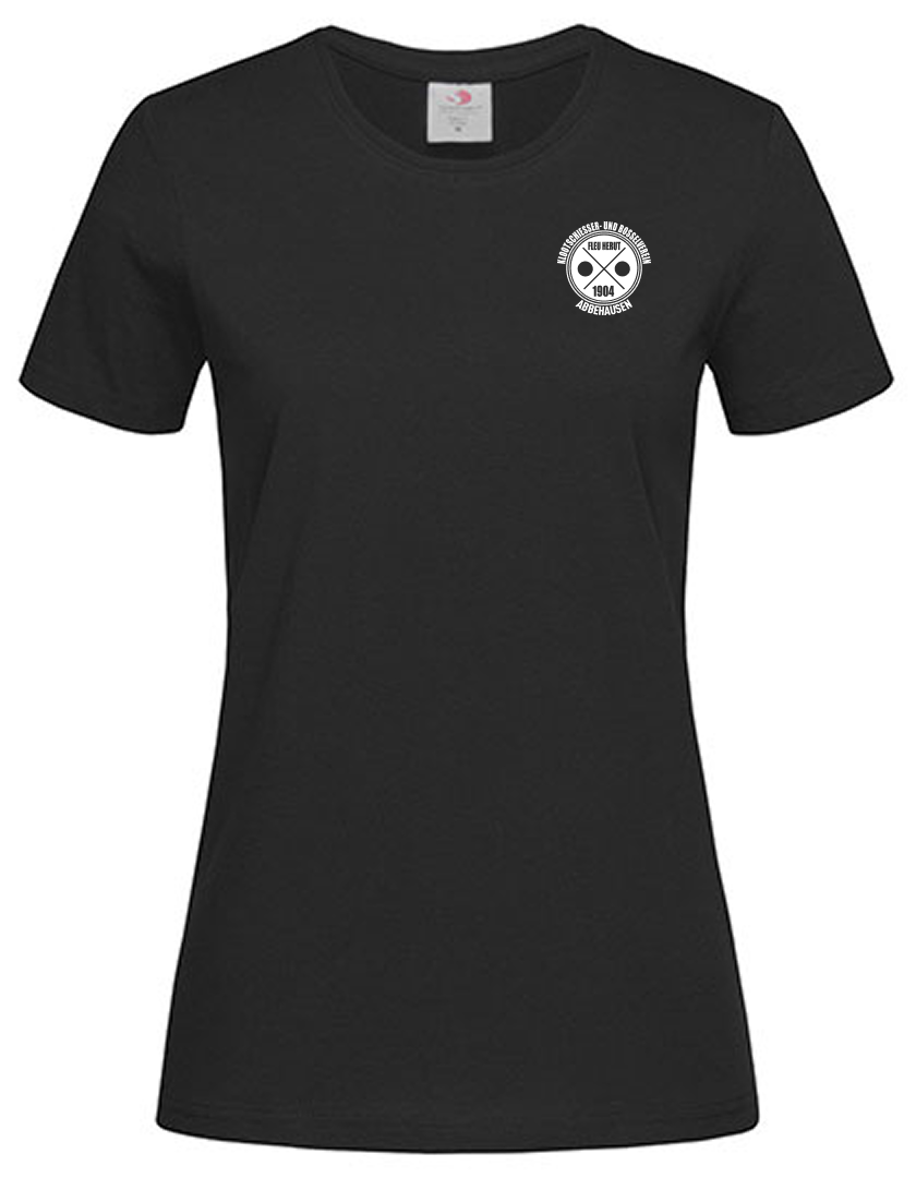KBV Abbehausen Fan - T-Shirt Damen schwarz