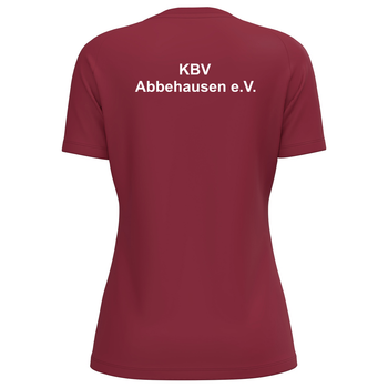 KBV Abbehausen T-Shirt Damen Bordeaux