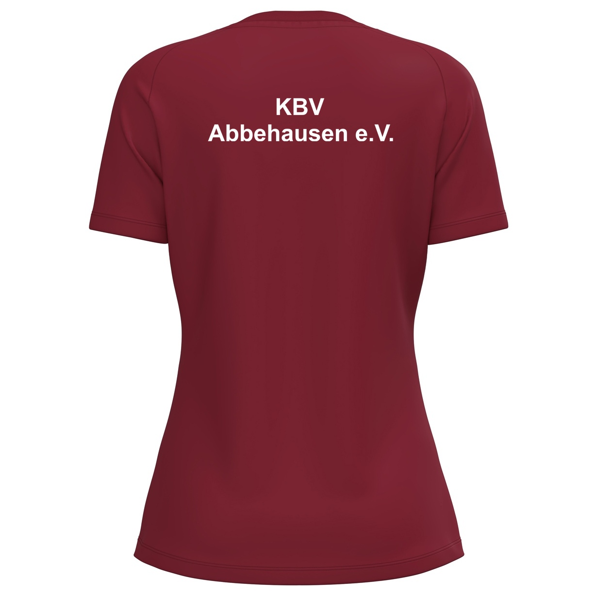 KBV Abbehausen T-Shirt Cotton Herren Bordeaux