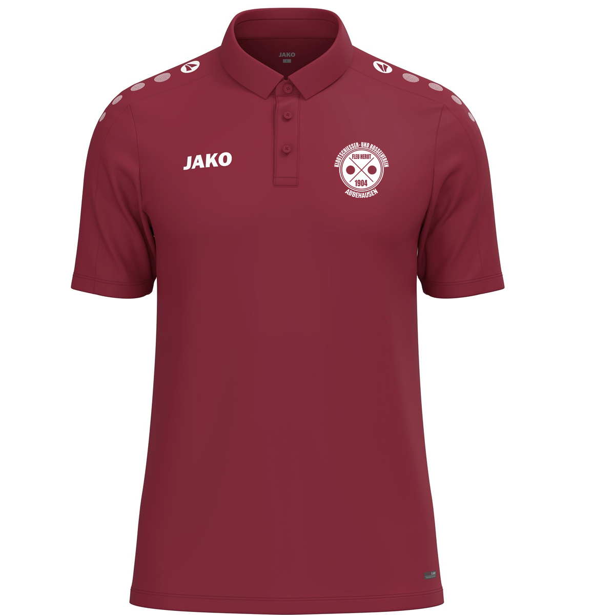KBV Abbehausen Polo Herren Bordeaux