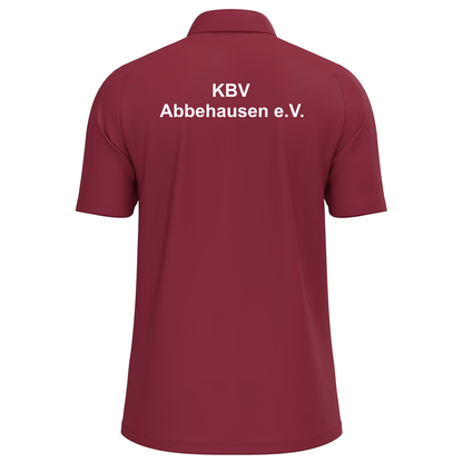 KBV Abbehausen Polo Herren Bordeaux