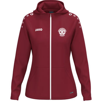 KBV Abbehausen Kapuzenjacke Damen Bordeaux