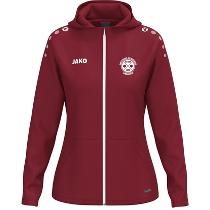 KBV Abbehausen Kapuzenjacke Damen Bordeaux