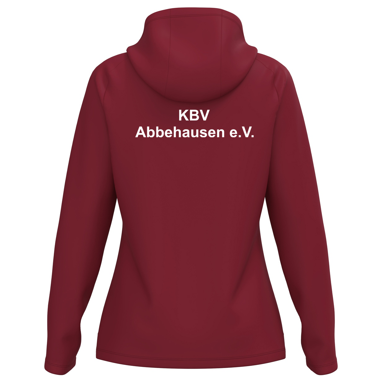 KBV Abbehausen Kapuzenjacke Damen Bordeaux