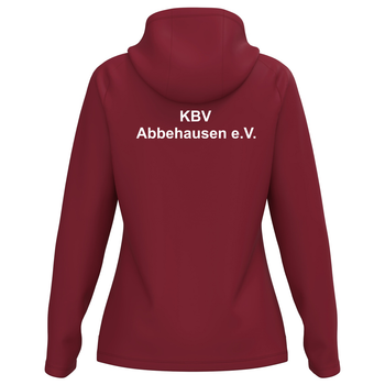 KBV Abbehausen Kapuzenjacke Damen Bordeaux