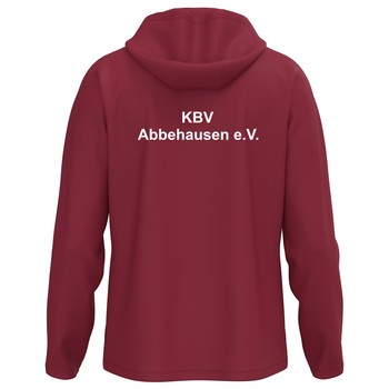 KBV Abbehausen Kapuzenjacke Herren Bordeaux