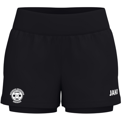 KBV Abbehausen 2 in 1 Short  Damen Schwarz