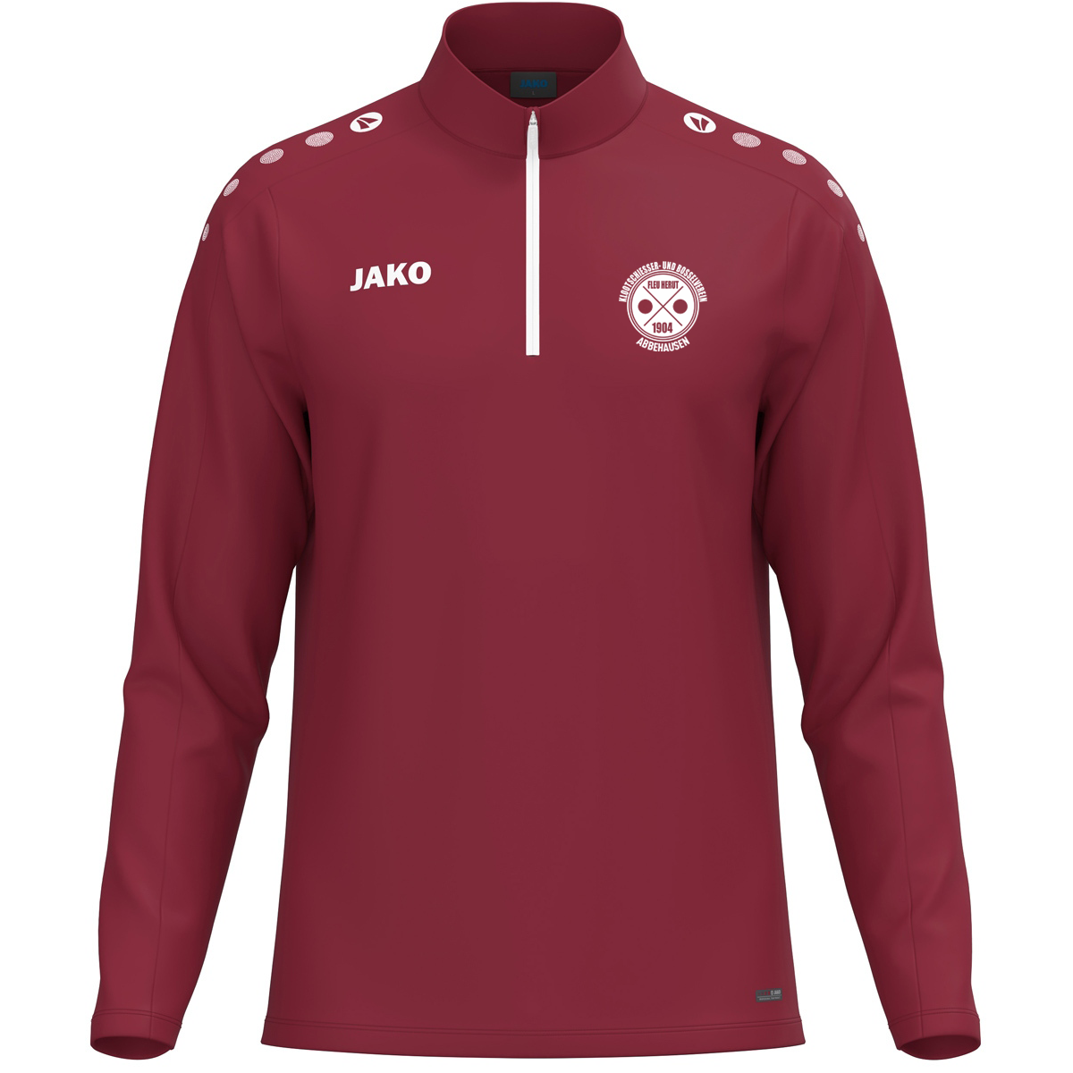 KBV Abbehausen Ziptop Kinder Bordeaux