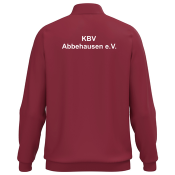 KBV Abbehausen Polyesterjacke Herren Bordeaux