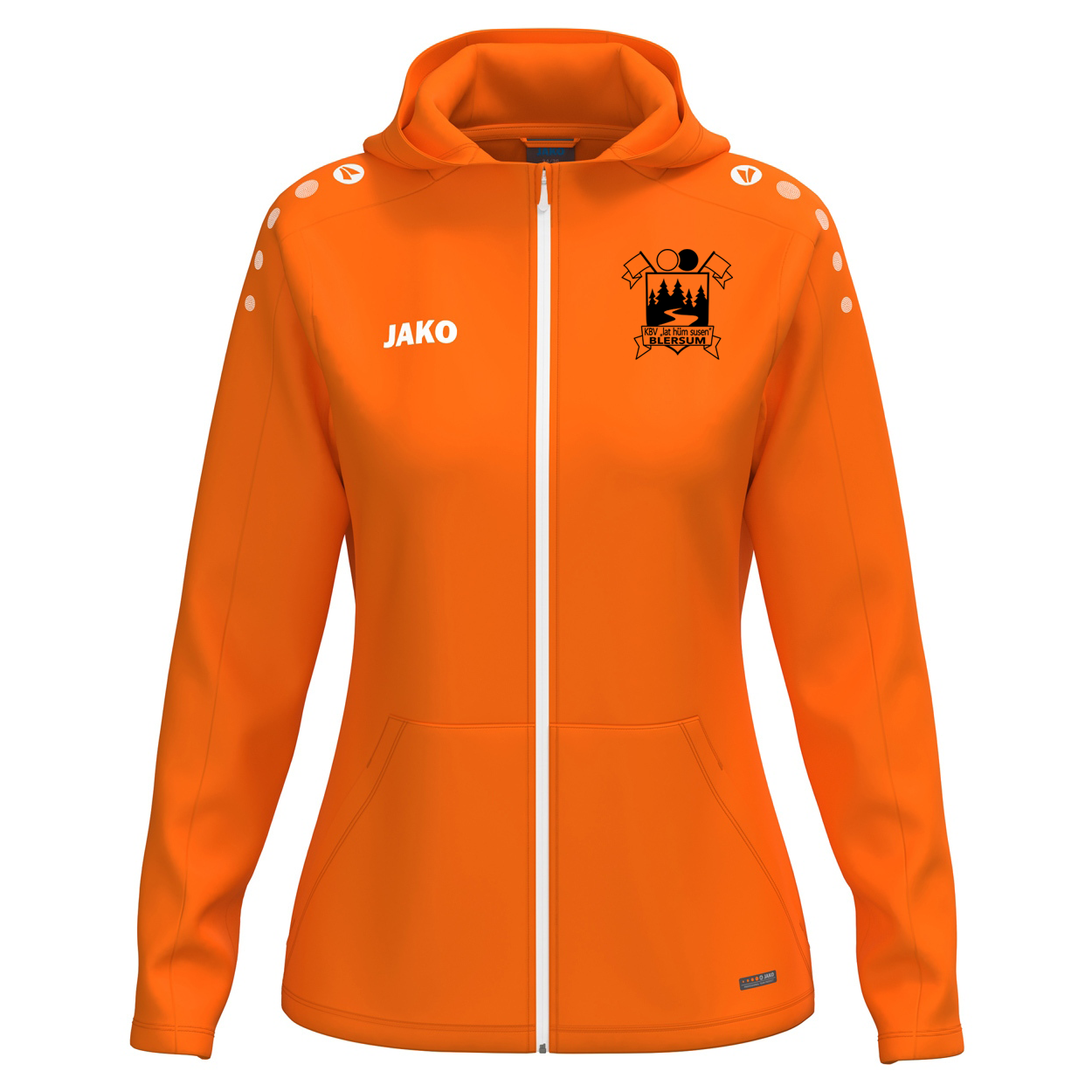 KBV Blersum Kapuzenjacke Damen Orange