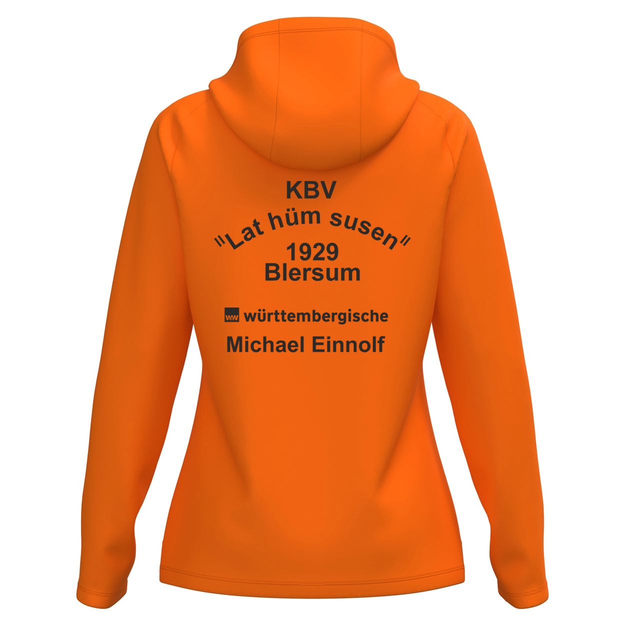 KBV Blersum Kapuzenjacke Damen Orange