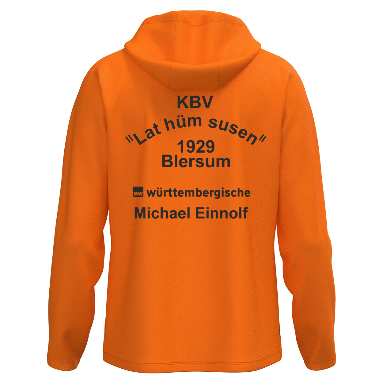 KBV Blersum Kapuzenjacke Kinder Orange