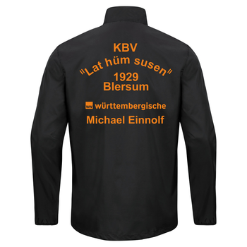 KBV Blersum Rainzip Kinder Schwarz