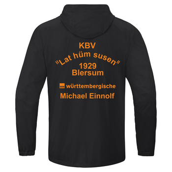KBV Blersum  Allwetterjacke Kinder Schwarz