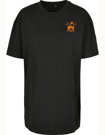KBV Blersum Fan - T-Shirt oversize Damen schwarz