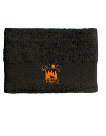 KBV Blersum Fan - Duschtuch 70*140 schwarz