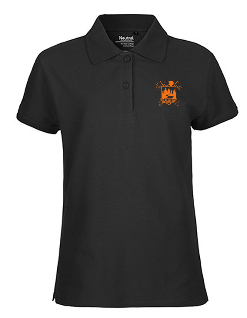 KBV Blersum Fan - Poloshirt Fairtrade Damen schwarz