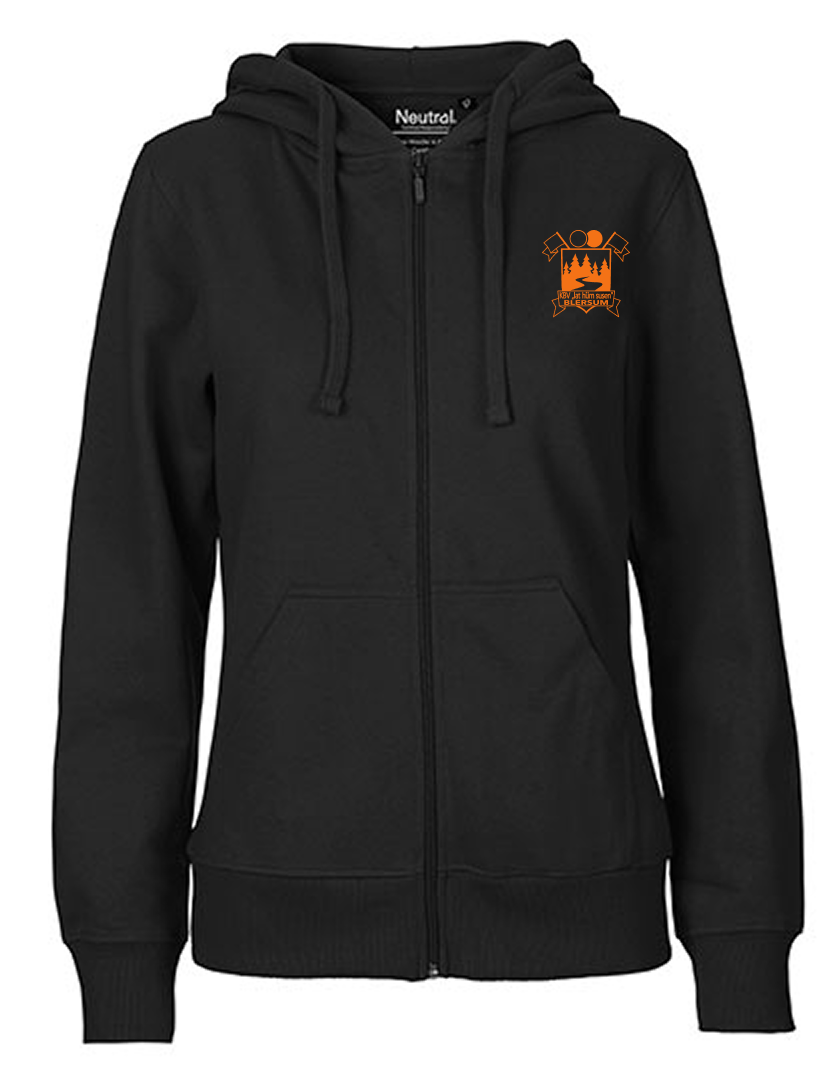 KBV Blersum Fan - Sweatjacke Fairtrade Damen schwarz