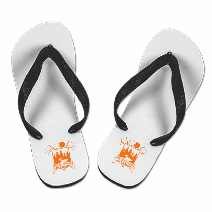 KBV Blersum Fan - Flip Flops weiß
