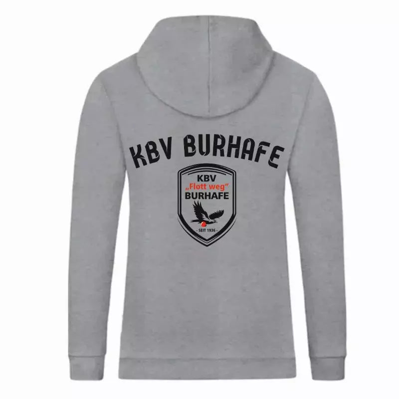 KBV Burhafe Fan Hoodie Kinder Grau
