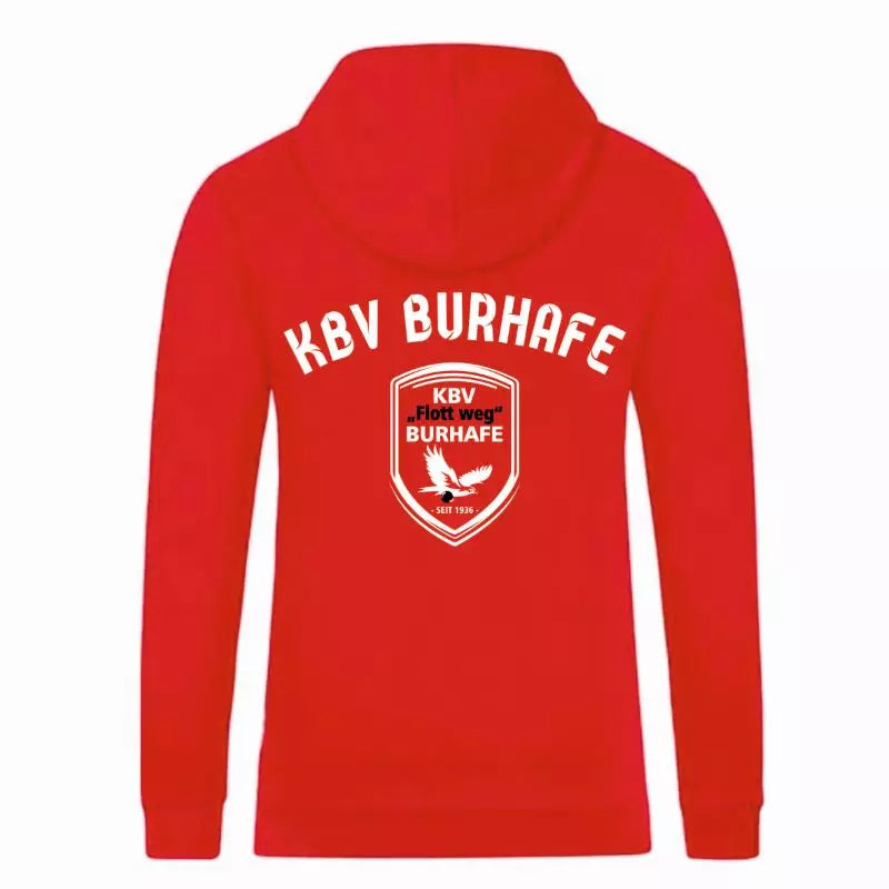 KBV Burhafe Fan Hoodie Unisex Rot