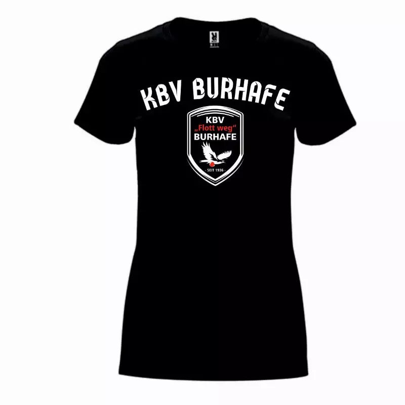 KBV Burhafe Fan Shirt Goal Damen Schwarz