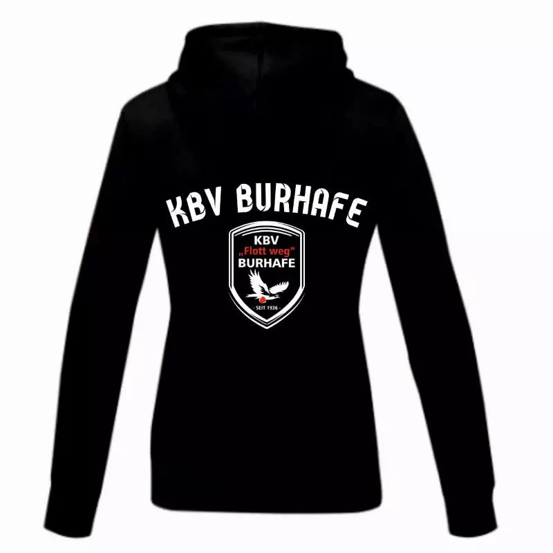 KBV Burhafe Fan Hoodie Damen Schwarz