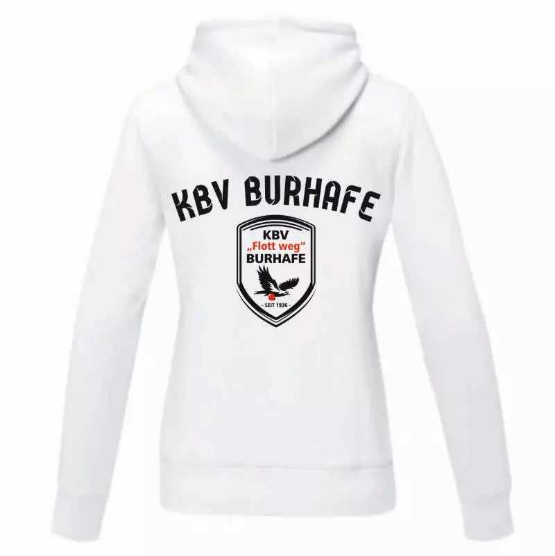 KBV Burhafe Fan Hoodie Damen Weiß