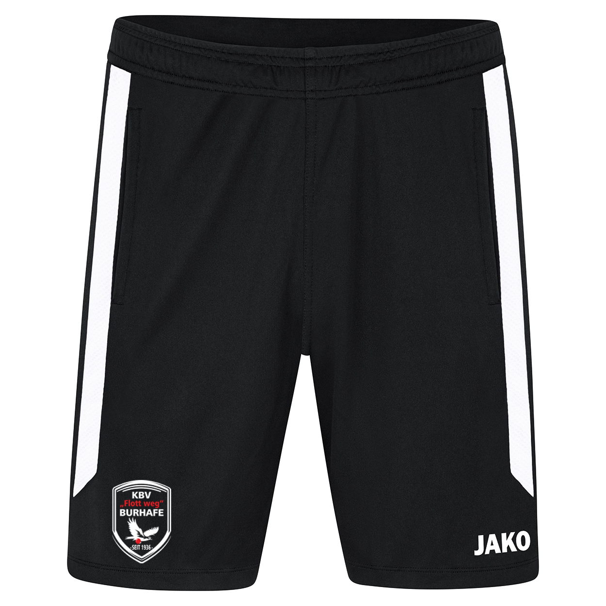 KBV Burhafe Short Power Damen Schwarz