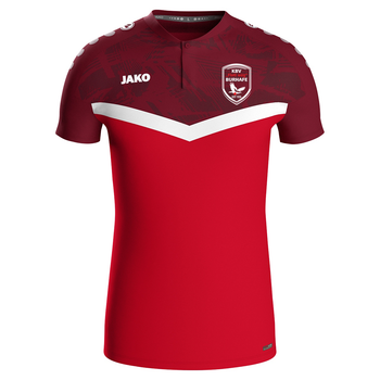 KBV Burhafe Polo Iconic Herren Rot