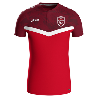 KBV Burhafe Polo Iconic Herren Rot