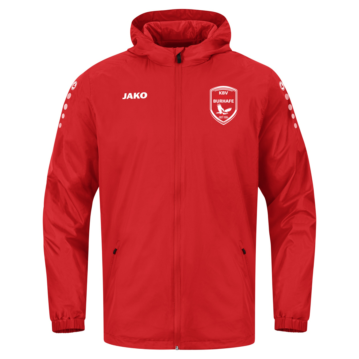 KBV Burhafe Allwetterjacke Team 2.0 Herren Rot