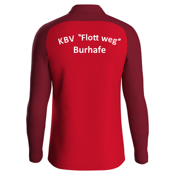 KBV Burhafe Ziptop Iconic Kinder Rot