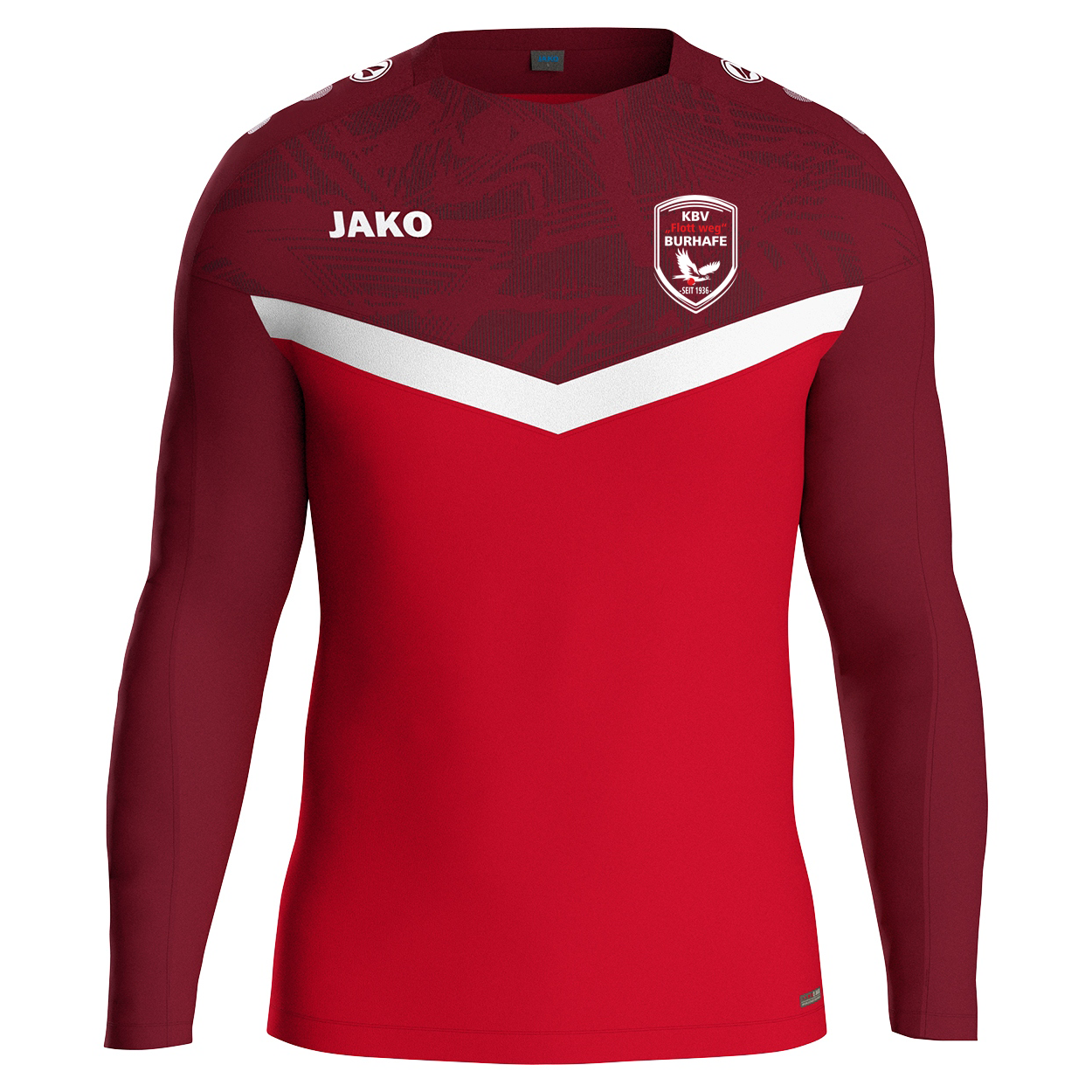 KBV Burhafe Sweat Iconic Herren Rot