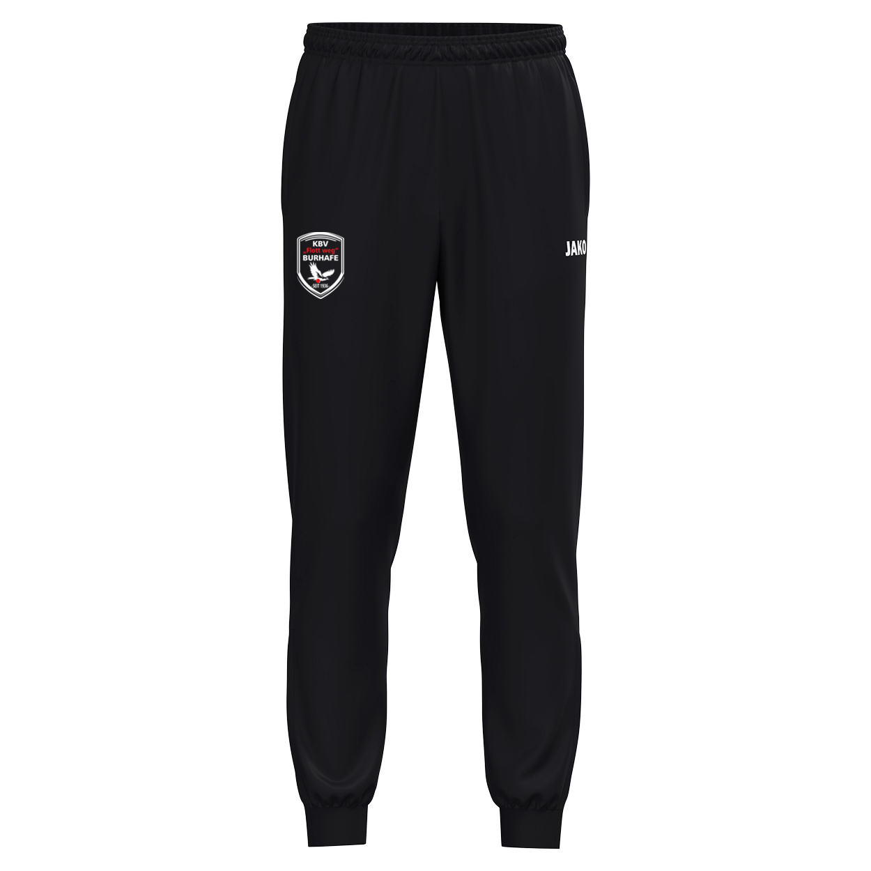 KBV Burhafe Polyesterhose Herren Langgrößen Schwarz