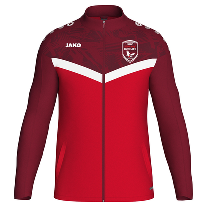 KBV Burhafe Polyesterjacke Iconic Kinder Rot