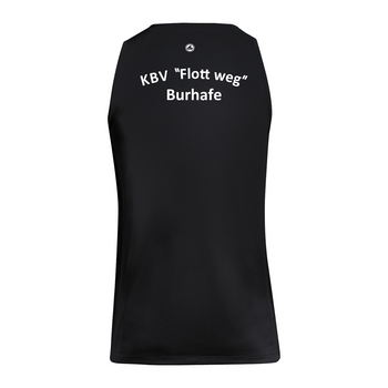 KBV Burhafe Tanktop Run Kinder Schwarz