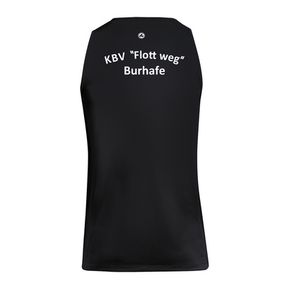 KBV Burhafe Tanktop Run Unisex Schwarz