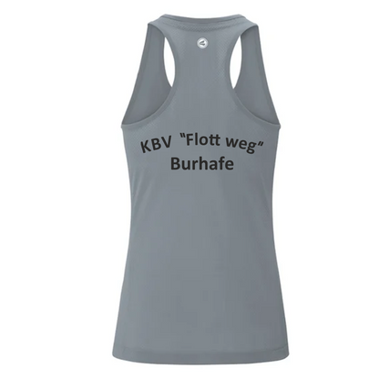 KBV Burhafe Tanktop Run Damen Grau