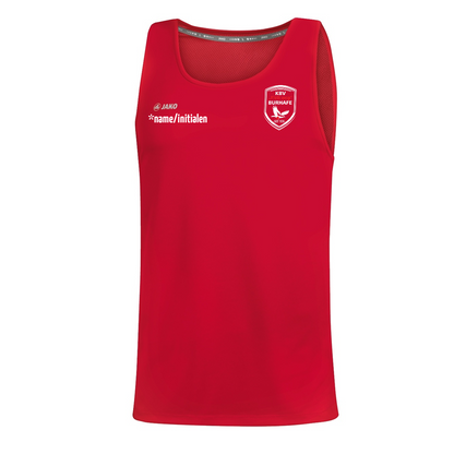 KBV Burhafe Tanktop Run Unisex Rot