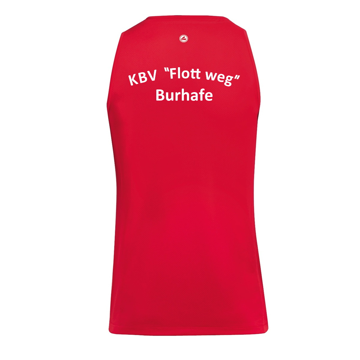 KBV Burhafe Tanktop Run Unisex Rot