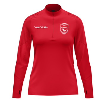 KBV Burhafe Ziptop Damen Rot