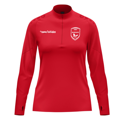 KBV Burhafe Ziptop Damen Rot